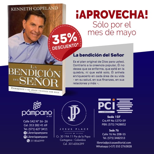 OFERTA ESPECIAL MAYO 2018 (válido para COLOMBIA)