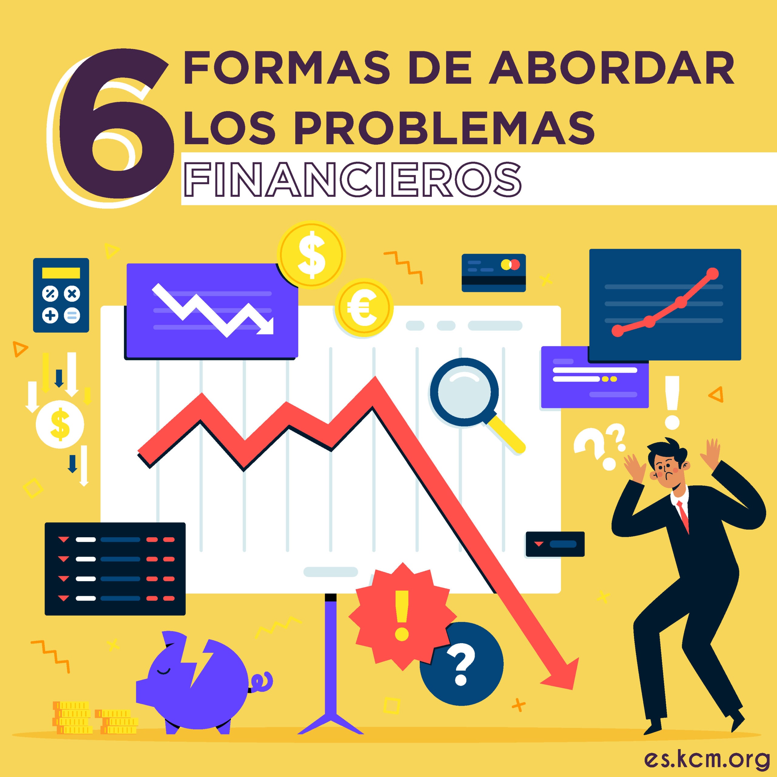 6 Formas de Abordar los Problemas Financieros