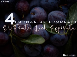 4 Formas de Producir el Fruto del Espíritu